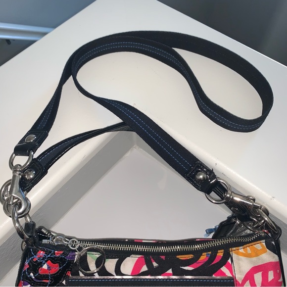 VINTAGE Coach Poppy Groovy Crossbody Bag - Picture 6 of 11